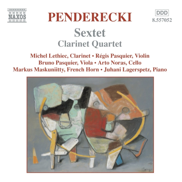 Penderecki: Sextet / Clarinet Quartet / Cello Divertimento - CD Foto #1