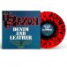 Denim And Leather (40th Anniversary - Red W/ Black Splatter Vinyl) - Plak