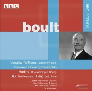 Adrian Boult: Boult Conducts Vaughan Williams, Hadley, Bax & Berg - CD