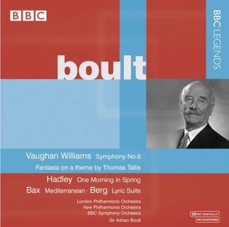 Adrian Boult: Boult Conducts Vaughan Williams, Hadley, Bax & Berg - CD