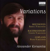 Alexander Korsantia: Variations: Beethoven, Copland, Rachmaninoff - CD