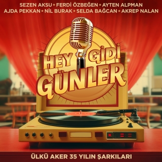 Çeşitli Sanatçılar: Ülkü Aker - 35 Yılın Şarkıları (Hey Gidi Günler) - Plak