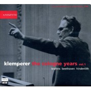 Otto Klemperer: The Cologne Years Vol.1 - CD