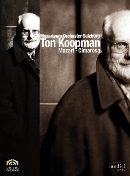 Salzburg Mozarteum Orchestra, Ton Koopman: Mozart: Symphonies No.23 & 34 / Cimarosa: Il maestro di cappella - DVD
