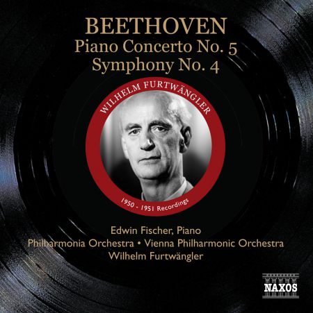 Wilhelm Furtwängler: Beethoven: Piano Concerto No. 5 - Symphony No. 4 - CD