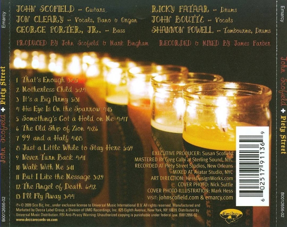 John Scofield: Piety Street - CD Foto #2