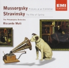 The Philharmonia Orchestra, Riccardo Muti: Mussorgsky/ Stravinsky: Pictures at an Exhibition/ The Rite of Spring - CD Foto #1