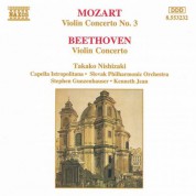 Mozart: Violin Concerto No. 3 / Beethoven: Violin Concerto in D Major - CD