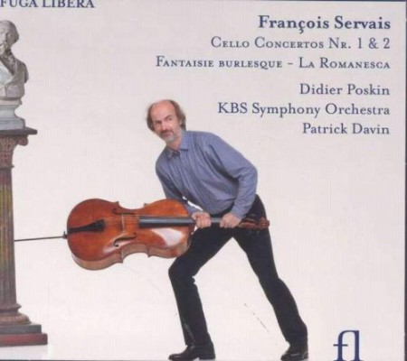Didier Poskin: Servais: Cello Concerto 1&2, Fantaisie Burlesque, La Romanesca - CD