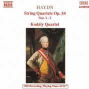 Haydn: String Quartets Op. 54, Nos. 1- 3 - CD