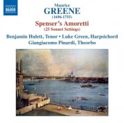 Benjamin Hulett: Greene: Spenser's Amoretti - CD