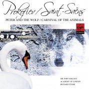 John Gielgud, Academy of London, Richard Stamp: Prokofiev/ Saint-Saens: Peter and the Wolf/ Carnival of the Animals - CD