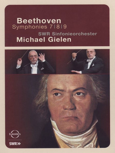 Renate Behle, Yvonne Naefe, Glenn Winslade, Hanno Müller-Brachmann, SWR Sinfonieorchester, Michael Gielen: Beethoven: Symphonies 7, 8, 9 - DVD