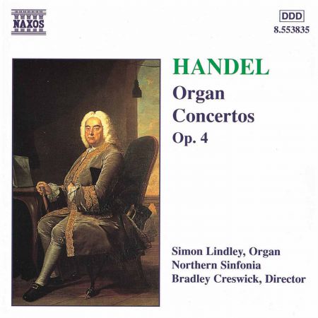 Simon Lindley: Handel: Organ Concertos, Op. 4, Nos. 1-6 - CD