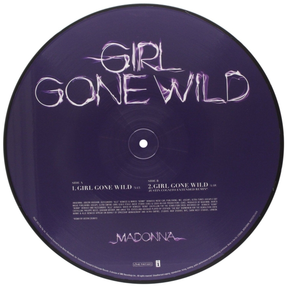 Madonna: Girl Gone Wild - Single Plak | Opus3a