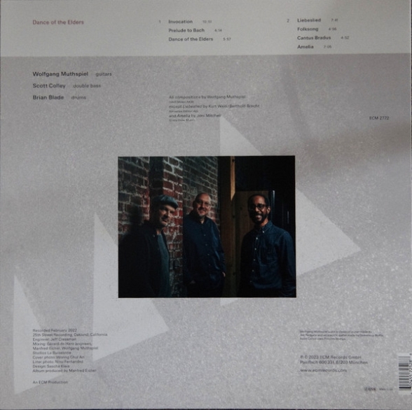 Wolfgang Muthspiel, Scott Colley, Brian Blade: Dance Of The Elders - Plak Foto #2