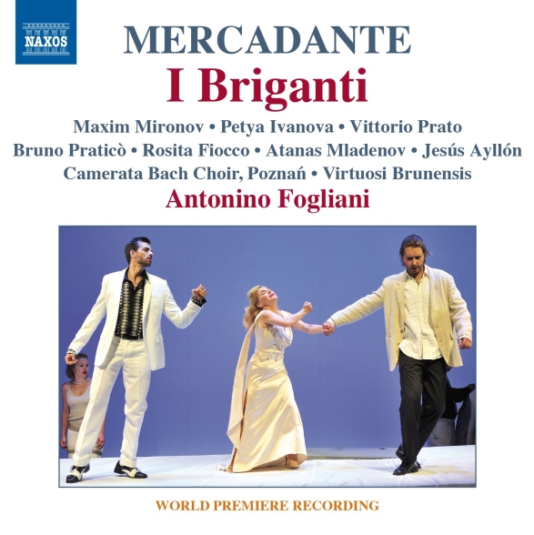 Antonino Fogliani, Poznan Camerata Bach Choir, Virtuosi Brunensis: Mercadante: I Briganti - CD Foto #1