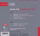 George Szell: Beethoven, Bruckner - CD Foto #2