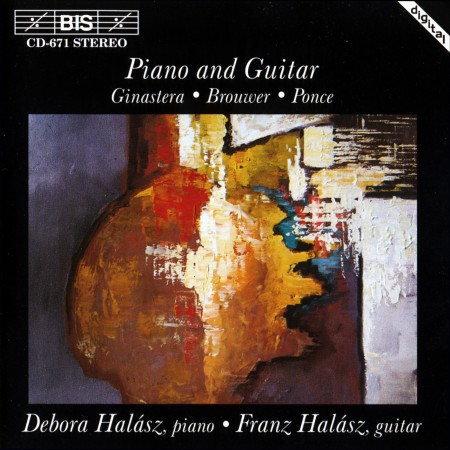 Débora Halász, Franz Halász: Latin-American music for Piano and Guitar - CD