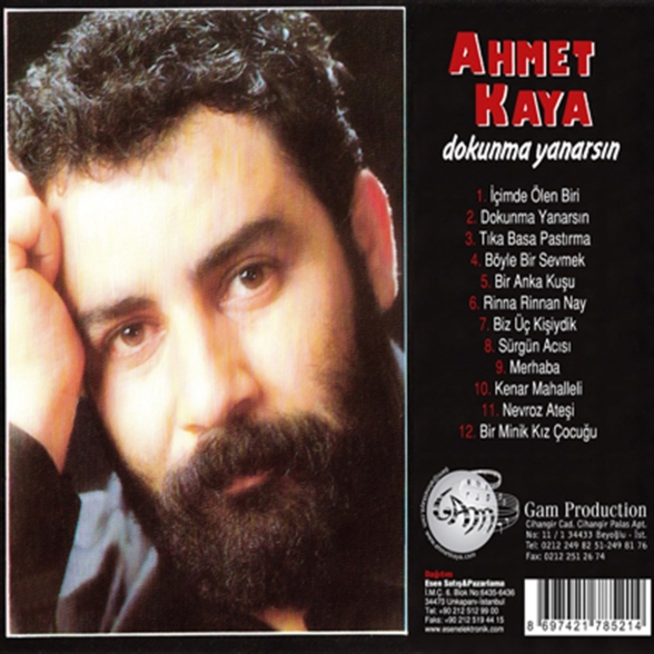Ahmet Kaya: Dokunma Yanarsın - CD Foto #2