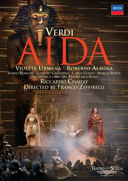 Carlo Guelfi, Marco Spotti, Orchestra e Coro del Teatro alla Scala, Riccardo Chailly, Violeta Urmana, Roberto Alagna, Ildiko Komlosi, Giorgio Giuseppini: Verdi: Aida - DVD