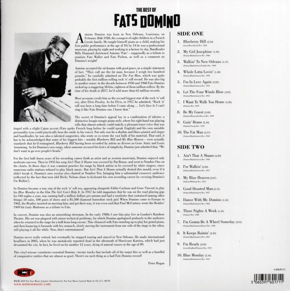 Fats Domino: The Best Of - Plak Foto #2