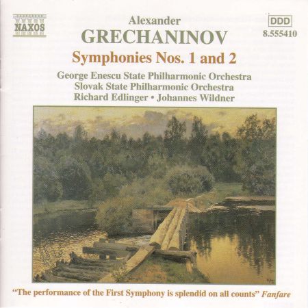 Grechaninov: Symphonies Nos. 1 and 2 - CD