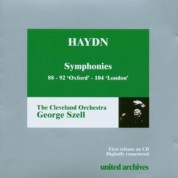 George Szell: Haydn: Symphony No.88, 92, 104 (Szell Edition Vol. 1) - CD