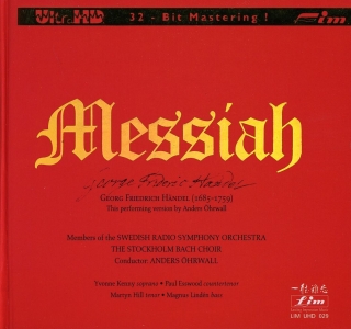 Anders Öhrwall, Swedish Radio Symphony Orchestra, Stockholm Bach Choir: Händel: Messiah - CD & HDCD