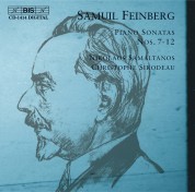 Nikolaos Samaltanos, Christophe Sirodeau: Feinberg: Piano Sonatas Nos. 7-12 - CD