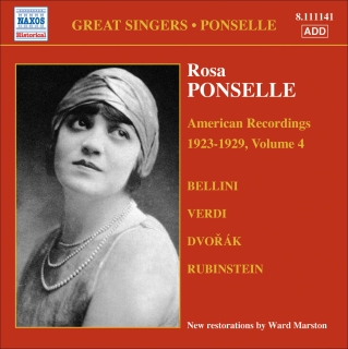 Ponselle, Rosa: American Recordings, Vol. 4 (1923-1929) - CD