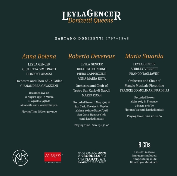 Leyla Gencer: Donizetti Queens - CD Foto #3