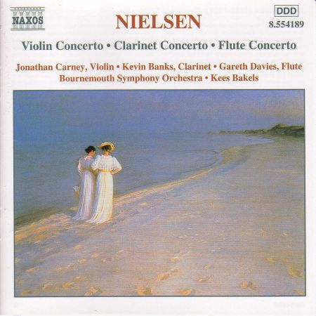 Nielsen, C.: Violin Concerto / Clarinet Concerto / Flute Concerto - CD