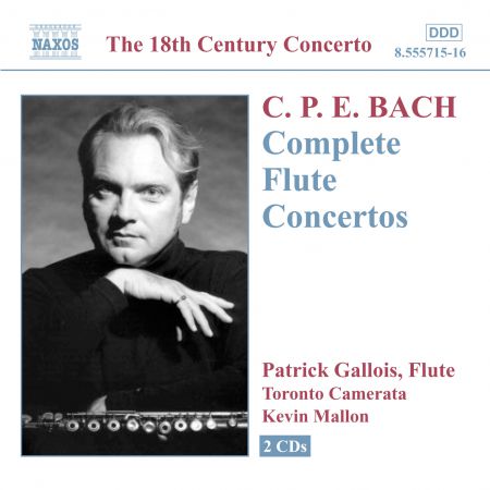 Patrick Gallois: Bach, C.P.E.: Flute Concertos (Complete) - CD