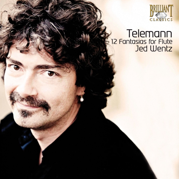Jed Wentz: Telemann: Flute Fantasia - CD Foto #1