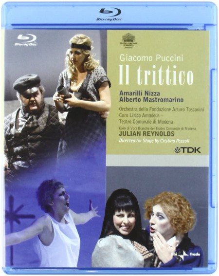 Amarilli Nizza, Alberto Mastromarino, Julian Reynolds, Cristina Pezzoli, Orchestra Della Fondazione Art: Puccini: Il Trittico - BluRay