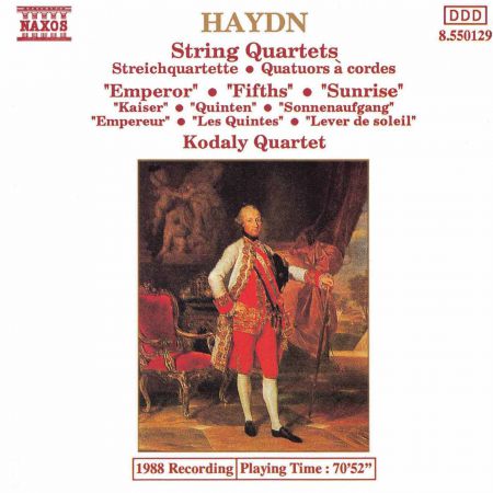 Kodály Quartet: Haydn: String Quartets Nos. 61-63 - CD