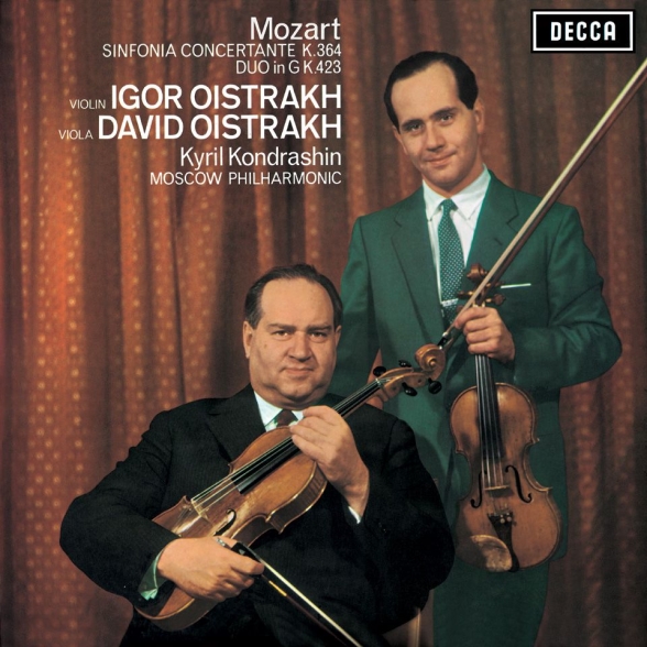 David Oistrakh, Igor Oistrakh, Philharmonisches Orchester Moskau, Kirill Kondrashin - Mozart: Sinfonia concertante