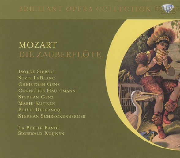 Isolde Siebert, Suzy Le Blanc, Christoph Genz, La Petite Bande, Sigiswald Kuijken: Mozart: Die Zauberflöte - CD Foto #1