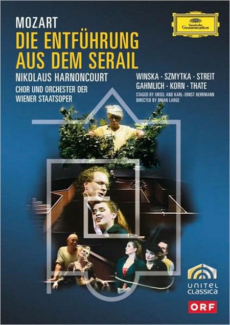 Aga Winska, Artur Korn, Chor und Orchester der Wiener Staatsoper, Elzbieta Szmytka, Hilmar Thate, Kurt Streit, Nikolaus Harnoncourt, Wilfried Gahmlich: Mozart: Die Entführung Aus Dem Serail - DVD