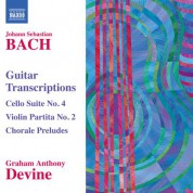 Graham Anthony Devine: Bach: Transcriptions and Arrangements for Guitar - CD