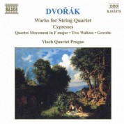Vlach Quartet Prague: Dvorak, A.: String Quartets, Vol. 5 (Vlach Quartet) - Cypresses / String Quartet Movement in F Major / 2 Waltzes / Gavotte - CD