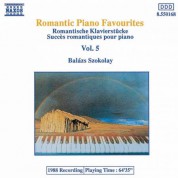 Balázs Szokolay: Romantic Piano Favourites, Vol.  5 - CD