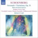 Schoenberg, A.: Serenade / Variations for Orchestra / Bach Orchestrations - CD