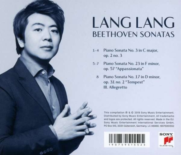 Lang Lang: Beethoven: Sonatas 3 & 23 - CD Foto #2