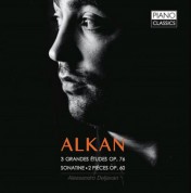 Alessandro Deljavan: ALKAN: 3 Grande Etudes Op. 76, Sonatine, 2 Petites Pieces Op. 60 - CD