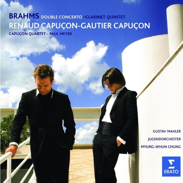Paul Meyer, Aki Sauliere, Beatrice Muthelet, Renaud Capuçon, Gautier Capuçon, Gustav Mahler Jugendorchester, Myung-Whun Chung: Brahms: Double Concerto, Clarinet Quintet - CD Foto #1