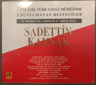 Çeşitli Sanatçılar, Sadettin Kaynak: Klasik Türk Sanat Müziğinde Unutulmayan Besteciler (Sadettin Kaynak) - CD