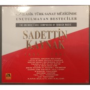 Çeşitli Sanatçılar, Sadettin Kaynak: Klasik Türk Sanat Müziğinde Unutulmayan Besteciler (Sadettin Kaynak) - CD