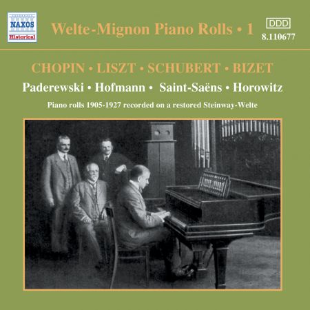 Welte-Mignon Piano Rolls, Vol.  1 (1905-1927) - CD
